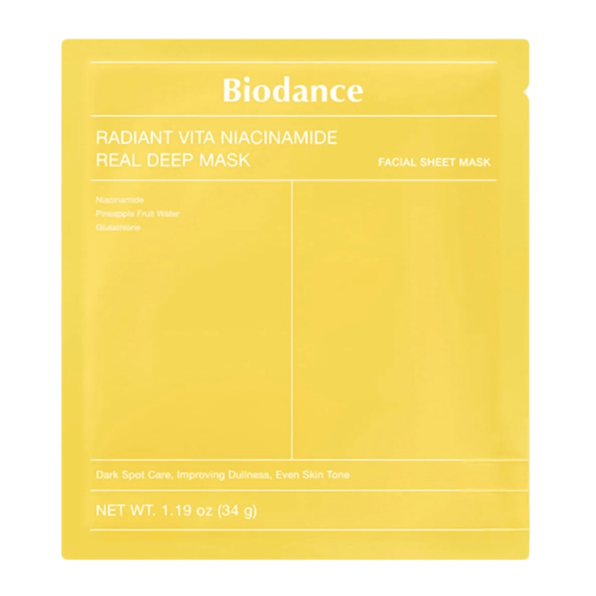 Radiant Vita Niacinamide Real Deep Mask